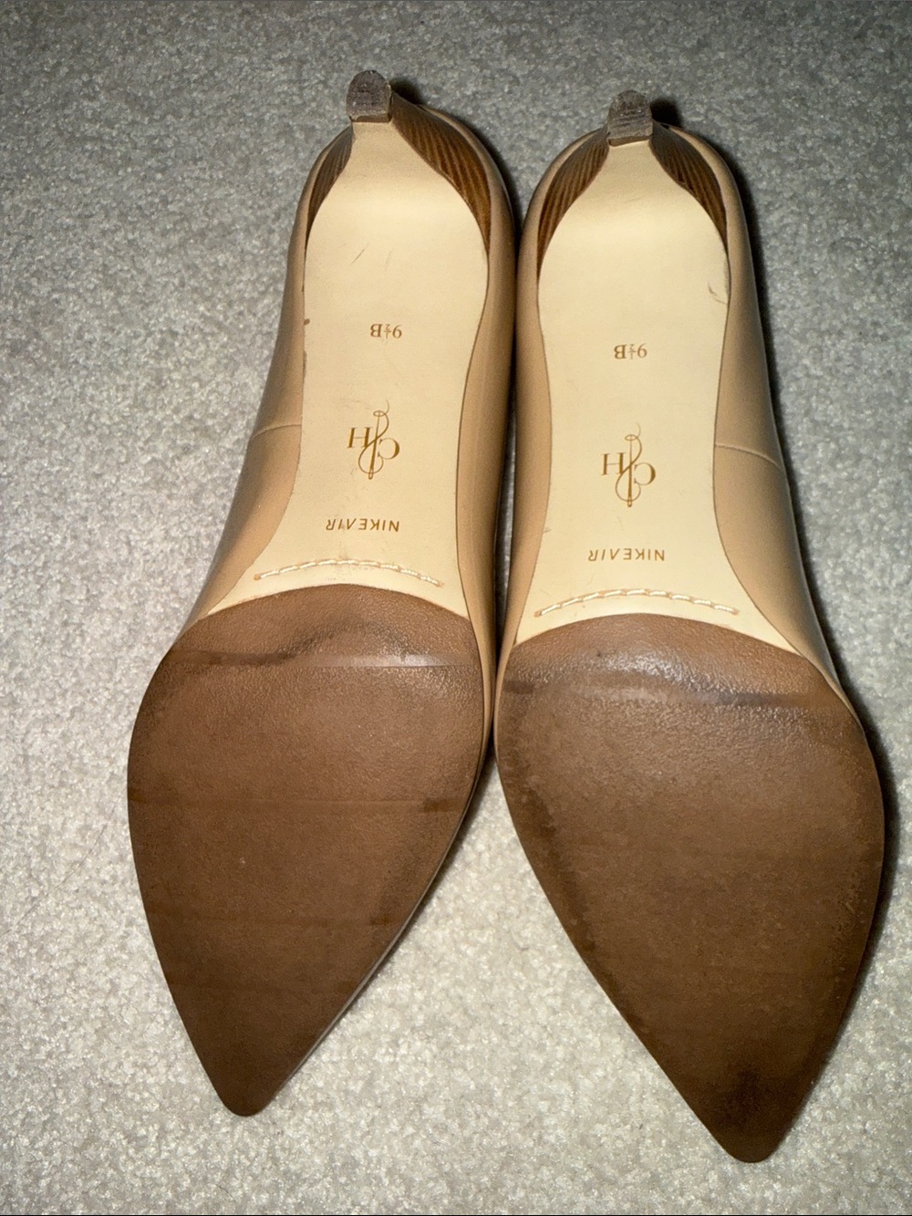 Cole Haan Air Juliana Pump 45 – Sandstone Patent Kitten Heel, Size 9.5B - Picture 6 of 8
